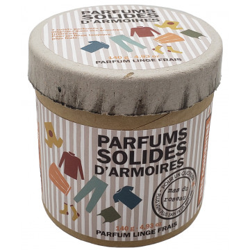 PARFUM SOLIDE D’ARMOIRE LINGE FRAIS Mas du roseau