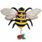 Horloge BUZZ l'abeille à balancier Allen designs