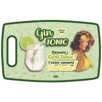 Planche à découper GIN TONIC Natives déco rétro vintage