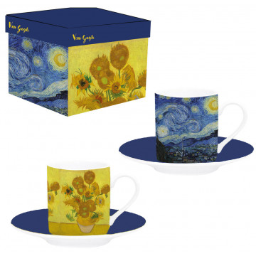 Coffret de 2 tasses à café VAN GOGH