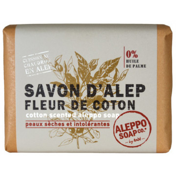 SAVON D'ALEP FLEUR DE COTON Tadé 100g