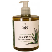 Savon Liquide Aloe de Corfou Tadé 500 ML Certifié COSMOS