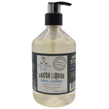 Savon liquide à la menthe pour Homme Mas du roseau