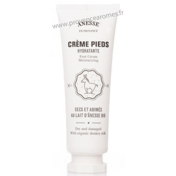 Crème pieds au LAIT D'ÂNESSE Bio 120 ml