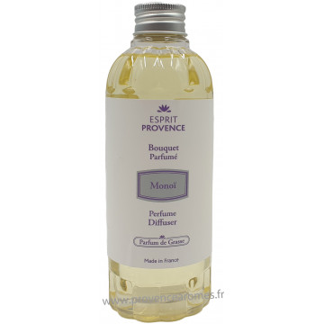 Recharge parfum d'ambiance à bâtons MONOÏ 250 ml Esprit Provence