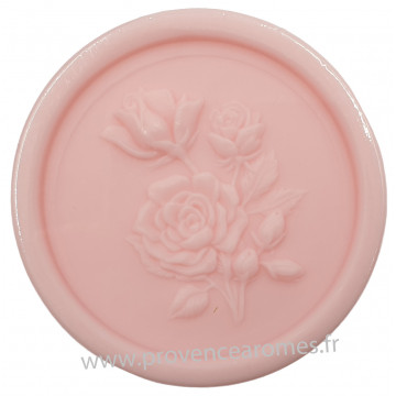 Savon ROSE DE MAI 100 gr à l'huile d'amande douce et beurre de karité Bio Esprit Provence