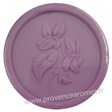 Savon VIOLETTE 100 gr à l'huile d'amande douce et beurre de karité Bio Esprit Provence