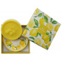 Coffret Porte-Savon et savon CITRON 100 gr Esprit Provence