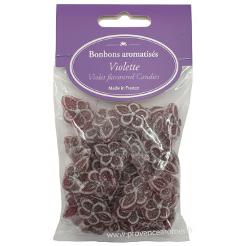 Sachet de bonbons à la Violette Esprit Provence