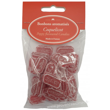 Sachet de bonbons au Coquelicot Esprit Provence