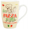 Mug PIZZA Y OLO Natives déco rétro vintage