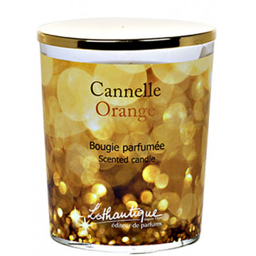 Bougie Parfumée CANNELLE ORANGE 160 g Lothantique