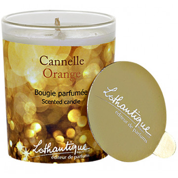 Bougie Parfumée CANNELLE ORANGE 75 g Lothantique