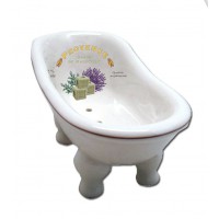 Porte savon baignoire ancienne " Provence "