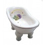 Porte savon baignoire ancienne " Provence "