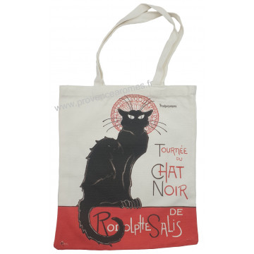 Sac Coton TOURNÉE DU CHAT NOIR de Rodolphe Salis