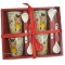 Coffret 4 Tasses à café et cuillères CHAT DE CAMPAGNE Allen Designs