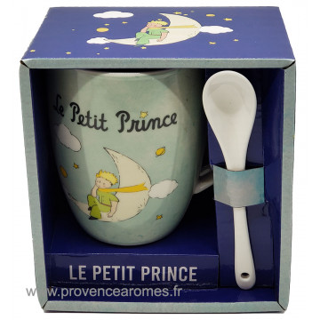 Mug avec cuillère LE PETIT PRINCE Lune