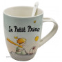 Mug avec cuillère LE PETIT PRINCE Planète rose