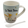 Mug avec cuillère LE PETIT PRINCE Planète rose