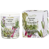 Bougie Parfumée RHUBARBE SAUGE 160 g Jardin d'aquarelles Lothantique