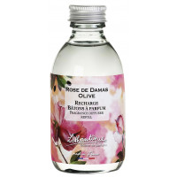 Recharge Parfum à bâtons ROSE DE DAMAS OLIVE Jardin d'aquarelles Lothantique