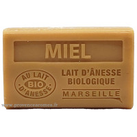 Savon MIEL au lait d'ânesse Biologique 60 gr