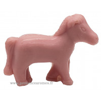 Savon en forme de poney rose