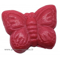 Savon en forme de Papillon rouge