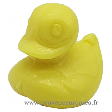 Savon en forme de petit canard jaune