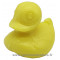 Savon en forme de petit canard jaune