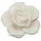 Petit savon en forme de rose blanche