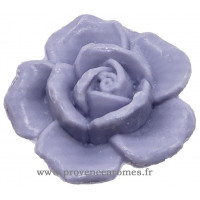 Petit savon en forme de rose lavande