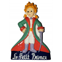 Magnet en résine LE PETIT PRINCE avec sa cape et son épée