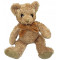 Peluche doudou ours Châtain doré ultra doux style rétro vintage