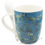 Mug avec cuillère AMANDIER EN FLEURS Vincent Van Gogh