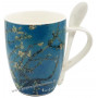Mug avec cuillère AMANDIER EN FLEURS Vincent Van Gogh