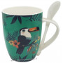 Mug avec cuillère TOUCAN Allen Designs