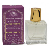 Eau de toilette Musc Rose Un été en Provence Plaisir des Sens