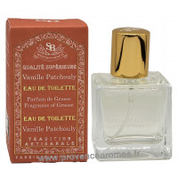 Eau de toilette Vanille Patchouli Un été en Provence Plaisir des Sens 30 ml