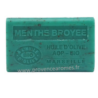Savon Menthe à l'Huile d'Olive Bio AOP de Provence 125g