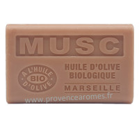 Savon Musc à l'Huile d'Olive Bio AOP de Provence 125g