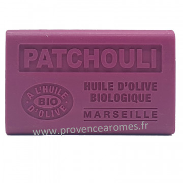 Savon Patchouli à l'Huile d'Olive Bio AOP de Provence 125g