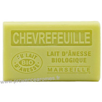 Savon Chèvrefeuille au lait d'ânesse bio 60g
