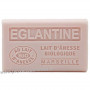 Savon Églantine au lait d'ânesse bio 60g