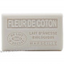 Savon Fleur de Coton au lait d’ânesse bio 60g