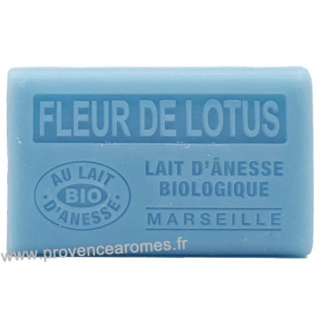 Savon Fleur de Lotus au lait d'ânesse bio 60g