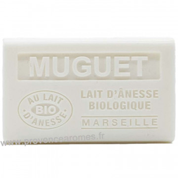 Savon Muguet au lait d’ânesse bio 60g