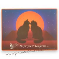 Set de table Chats au clair de lune I & S Collection