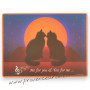 Set de table Chats au clair de lune I & S Collection